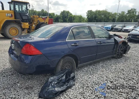 2006 Honda Accord Value from USA, damaged, VIN 1HGCM56186A024873